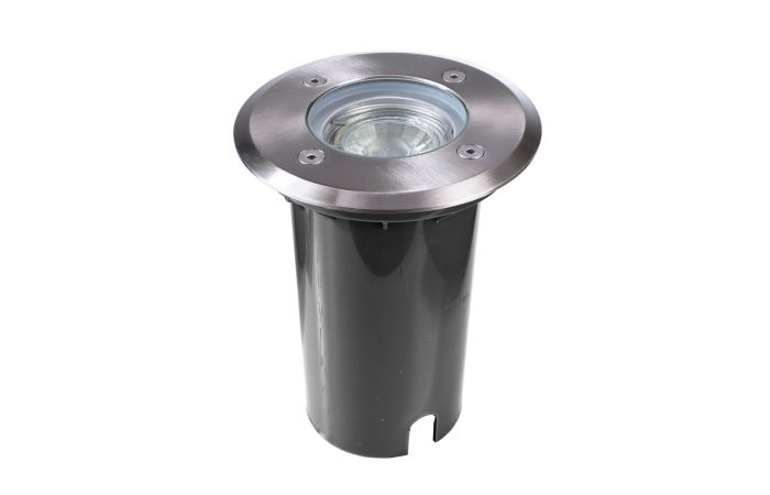 Šviestuvas į/ž 1x7W GU10 IP67 D-97mm H-111mm nerūdijančio plieno sidabrinės spalvos ATON - DEKO LIGHT