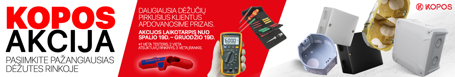 Kopos akcija - pasiimkite pažangiausias dėžutes rinkoje Kopos akcija - pasiimkite pažangiausias dėžutes rinkoje