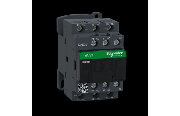Relė kontaktorinė tarpinė 3no+2nc 480V AC CAD TeSys - SCHNEIDER ELECTRIC