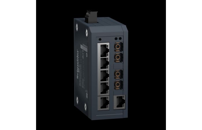 Komutatorius 6xRJ45 Kat.5e 2xSC SM Duplex Ethernet TCP/IP Modicon - SCHNEIDER ELECTRIC
