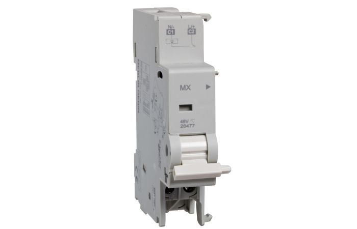 Multi9 MX 12-24VAC 12- DC Shunt releas, M9A26478, FINAL DISTRIBUTION DEVICES AND SYSTEMS, ACTI9 (IC), DC4 - SCHNEIDER ELECTRIC (pavadinimas tikslinamas)