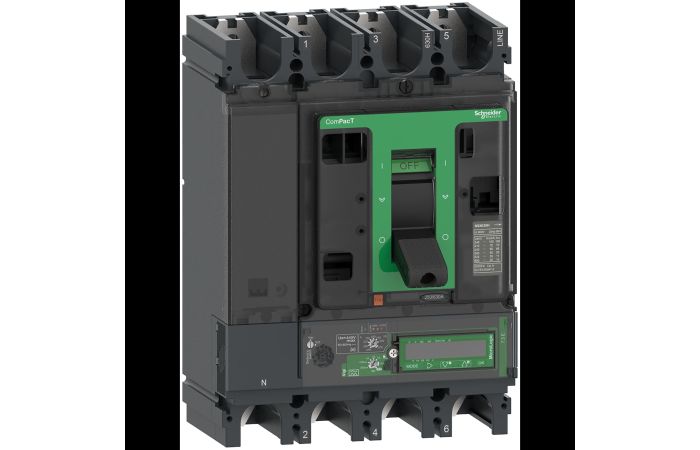 NSX400F 36kA AC 4P4D 400A 7.3E, C40F47E400, LV POWER CIRCUIT BREAKERS AND SWITCHES, MCCB OPTIMUM OFFER, COMPACT NSX - SCHNEIDER ELECTRIC (pavadinimas tikslinamas)