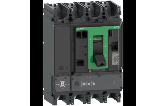 NSX400H 70kA AC 4P4D 250A 2.3, C40H42D250, LV POWER CIRCUIT BREAKERS AND SWITCHES, MCCB OPTIMUM OFFER, COMPACT NSX - SCHNEIDER ELECTRIC (pavadinimas tikslinamas)
