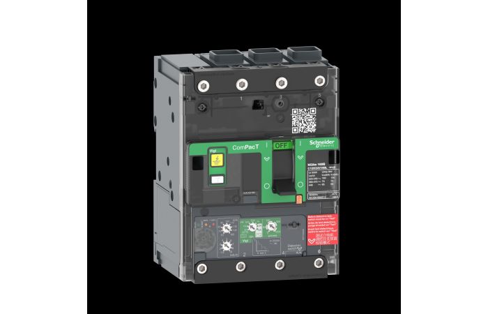 NSXm160B 25kA AC 3P 160A 4.1 ELINK, C12B34V160L, LV POWER CIRCUIT BREAKERS AND SWITCHES, MCCB OPTIMUM OFFER, COMPACT NSXM - SCHNEIDER ELECTRIC (pavadinimas tikslinamas)