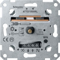 Reguliatorius šviesos p/t pasukamas 60-1000VA LED be rėmelio Merten - SCHNEIDER ELECTRIC