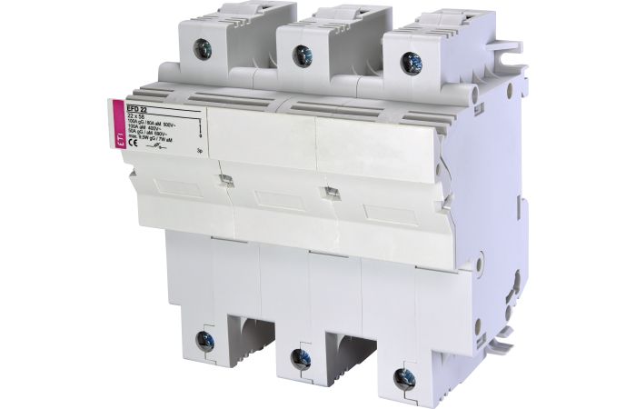 Kirtiklis-saugiklis 3P 100A 22x58mm EFD 22 3p - ETI