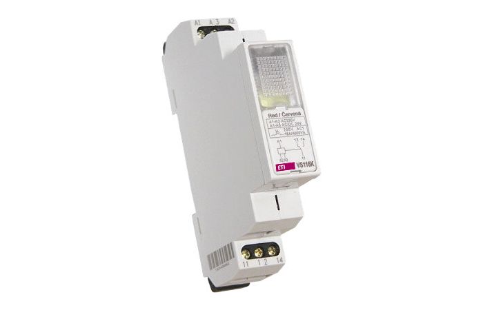 Relė tarpinė 1P 16A 1NC 24-230V AC/DC - ETI
