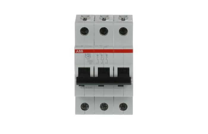 Automatas 3P 40A C 6kA S203-C40 - ABB