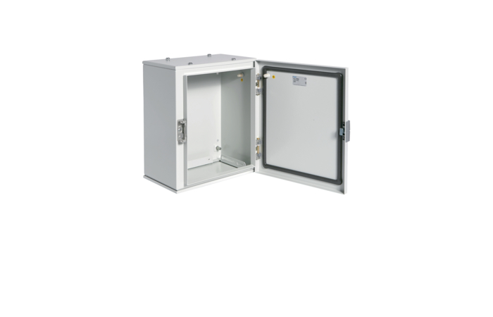 Skydas v/t 350x300x200mm IP65 metalinis Orion be montažinės plokštės - HAGER