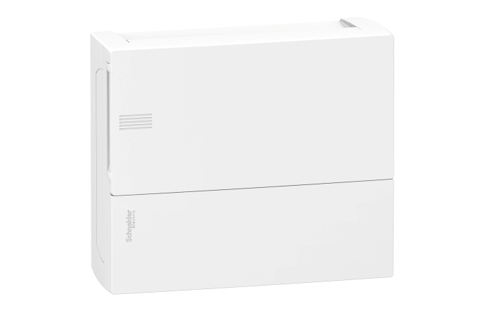 Skydelis v/t 12 modulių IP40 baltos durys MINI PRAGMA - SCHNEIDER ELECTRIC