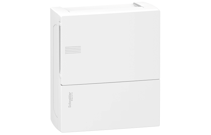 Skydelis v/t 8 modulių IP40 baltos durys MINI PRAGMA - SCHNEIDER ELECTRIC