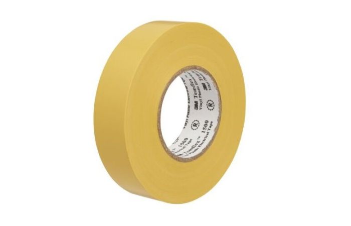 Izoliacija 19mmx20m geltona nuo 0C iki 90C Temflex 1500 - 3M