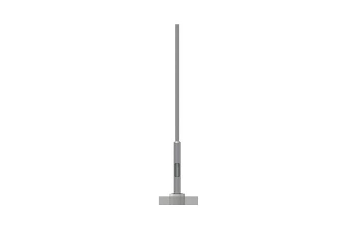 Atrama cinkuota 4m (4.5m) pakopinė ZLM4 - TEHOMET