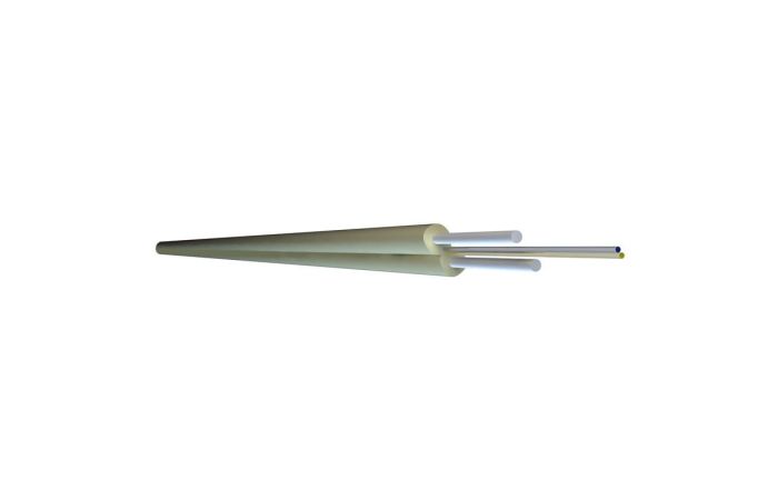 Kabelis optinis 2 skaidulų MDIC / FTTH, LSZH 2x SM G.657.A1 [matuojamas] - TKF