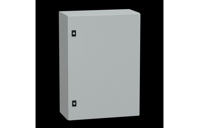 Skydas v/t 700x500x250mm IP66 metalinis su montažine plokšte CRN - SCHNEIDER ELECTRIC