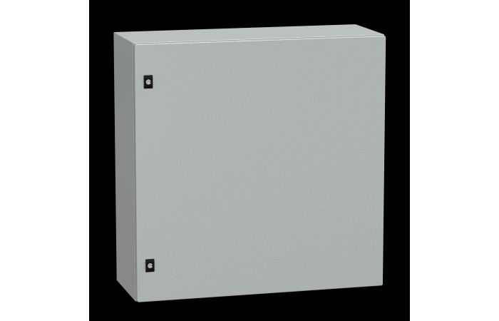 Skydas v/t 800x800x300mm IP66 metalinis su montažine plokšte CRN - SCHNEIDER ELECTRIC