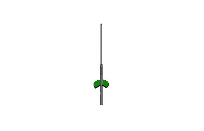 Atrama cinkuota 4m (4.5m) pakopinė VGAP-1, P0.8 - TECNOPALI