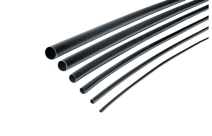 Vamzdelis termosusitraukiantis su klijais 3.2-1.0mm juodas L-1.2m TA37-3/1 - HELLERMANN TYTON