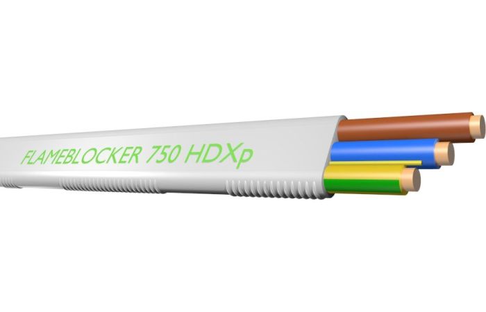 Kabelis plokščias HDXp 3x2.5mm2 750V Dca klasė [Ritė po 100m] - TELE-FONIKA KABLE