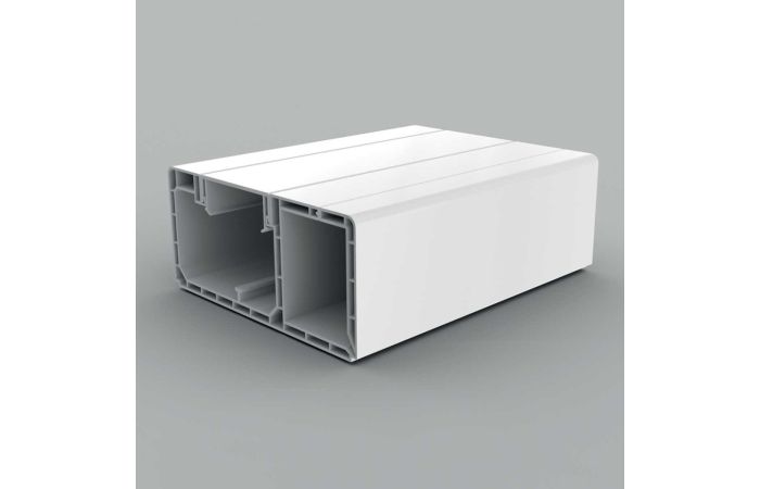 Kanalas 55x120mm su apsaugine plėvele antibakterinis baltos spalvos [2m] - KOPOS KOLIN