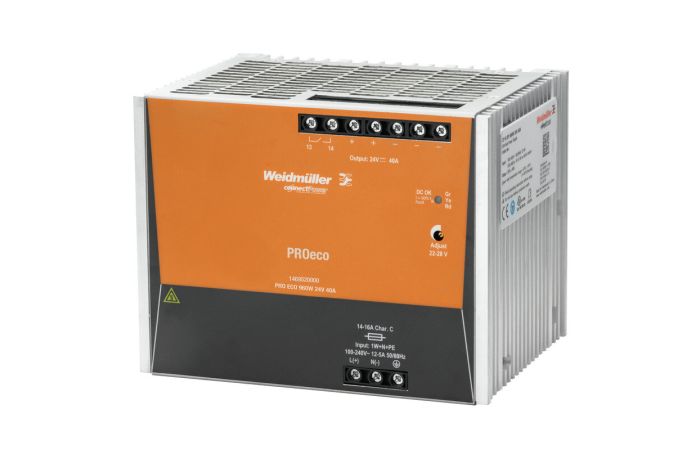 Maitinimo šaltinis 960W 24V DC 40A Pro Eco - WEIDMULLER