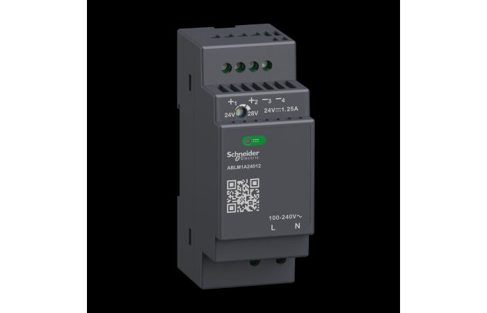 Maitinimo šaltinis 100-240V AC / 24V DC 1.2A 30W modulinis - SCHNEIDER ELECTRIC