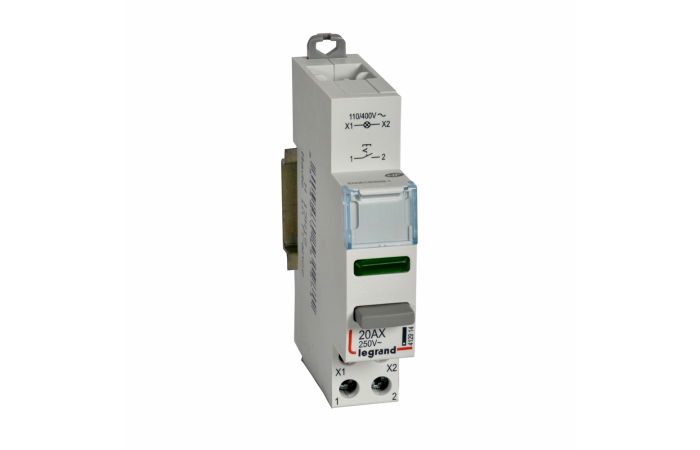 Jungiklis modulinis 20A 230V 1no 1 modulio su indikacija - LEGRAND