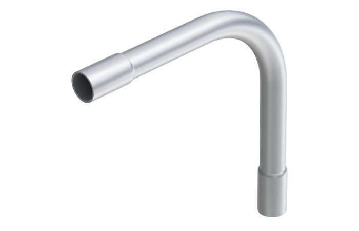 Alkūnė aliumininė D32 SB32W ALU - OBO BETTERMANN