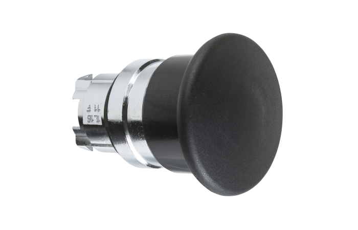 Galvutė mygtukui juoda be fiksacijos 22/40mm grybo formos IP66 ZB4 Harmony - SCHNEIDER ELECTRIC