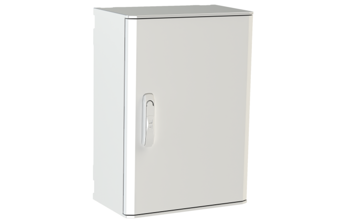 Skydas v/t 618x438x251mm IP66 poliesterio be montažinės plokštės HYDRA 466 - EMITER