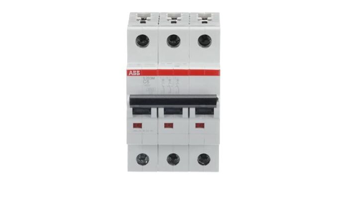 Automatas 3P 6A C 10kA S203M-C06 - ABB