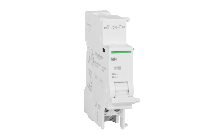 Atkabiklis minimalios įtampos 48V AC/DC MN Acti9 - SCHNEIDER ELECTRIC