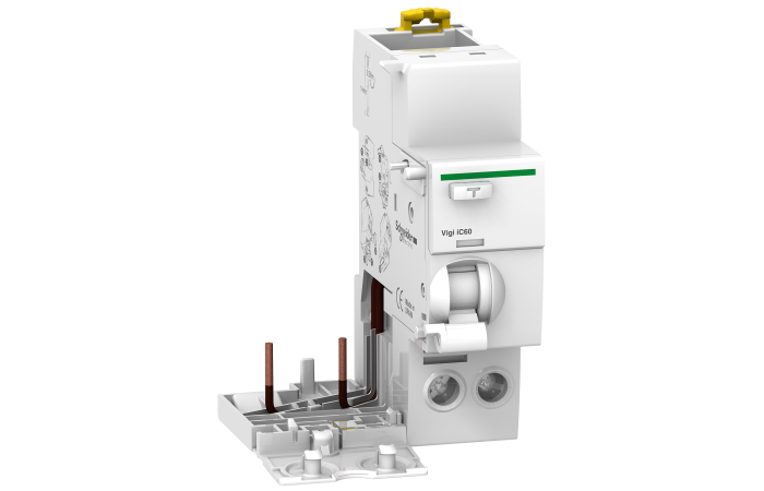Relė srovės nuotėkio RCCB 2P 25A 300mA su šynele automatui AC-tipas Vigi iC60 Acti9 - SCHNEIDER ELECTRIC