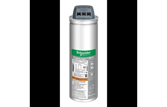 Kondensatorius 12.5kvar 68.5mF 400V su iškrovimo rezistoriumi PFC EasyLogic - SCHNEIDER ELECTRIC