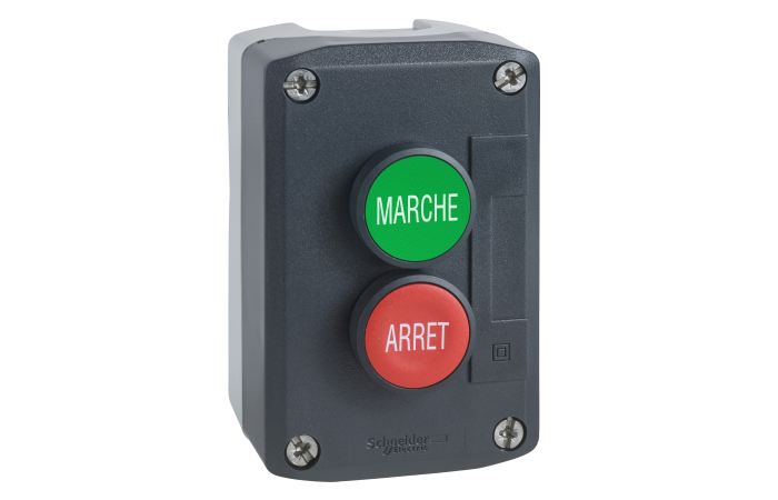 2 PUSH BUTTONS CONT., XALD224, CONTROL & SIGNALLING, PUSH BUTTONS, PILOT LIGHTS & CONTROLS, CONTROL STATIONS PLASTIC - SCHNEIDER ELECTRIC (pavadinimas tikslinamas)