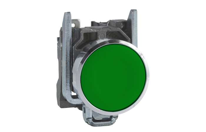 Mygtukas 1no be fiksacijos 22mm žalias IP66 XB4 Harmony - SCHNEIDER ELECTRIC