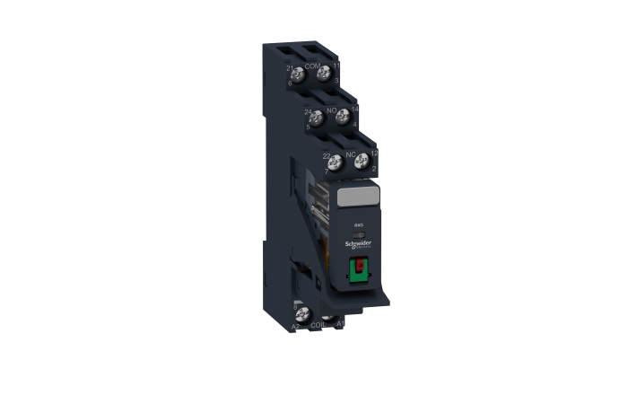 Zelio RXG Relay module /O 5A 24VAC,, RXG21B7PV, AUTOMATION PANEL OFFER, CONTROL PANEL COMPONENTS, CONTROL PANEL COMPONENTS - SCHNEIDER ELECTRIC (pavadinimas tikslinamas)
