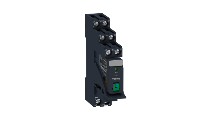 Relė tarpinė 2co 5A 24V DC su lizdu ir LED RXG Harmony [30] - SCHNEIDER ELECTRIC