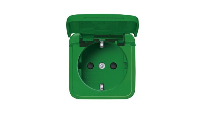 Lizdas p/t SCHUKO dramblio kaulo spalvos 16A 250V 2011-0-3788 20 EUC-212-507 DURO - ABB