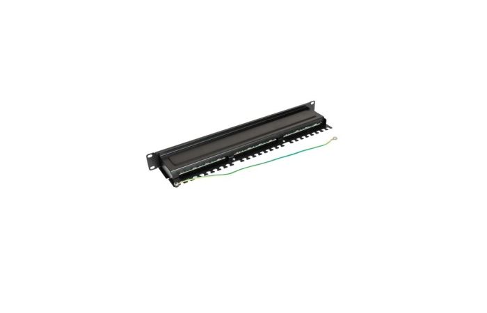 Panelė komutacinė Kat.5e UTP 24xRJ45, 19" 1U be lentynos - SECURITYNET