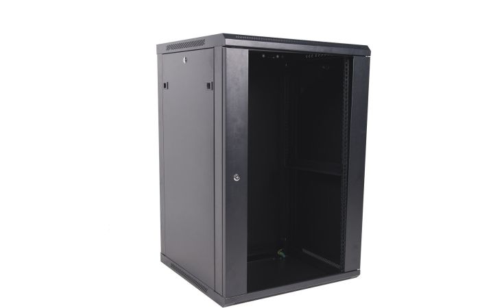 Spinta sieninė 600x600x770, 19" 15U juoda RAL9005 CCSW-0606-15U Fliapack tipo - SECURITYNET