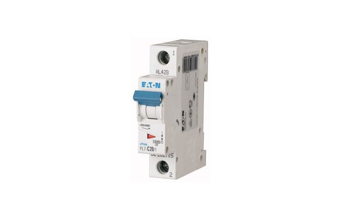 Automatas 1P 20A C 10kA PL7-C20/1 - EATON