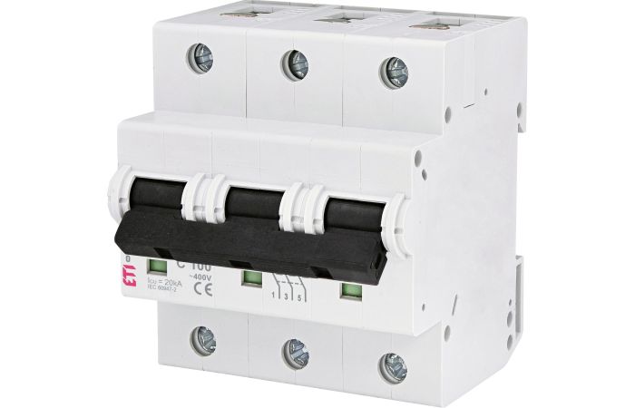 Automatas 3P 100A C 10kA ETIMAT 10 3p C100- ETI