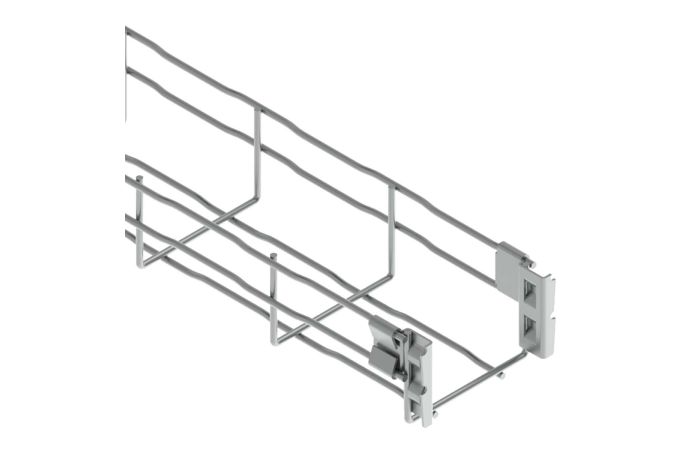 Lovelis vielinis 60x200mm su jungtimis cinkuotas [3m] - KOPOS KOLIN