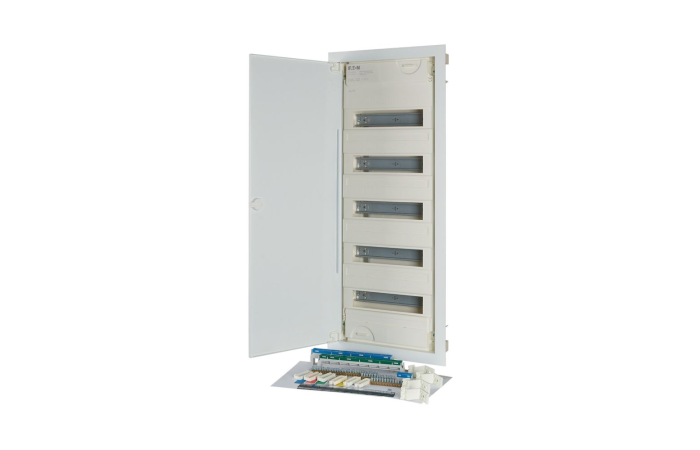 Skydelis p/t 60 modulių +10 modulių IP30 metalinės durys KLV-U-60UPS-F - EATON