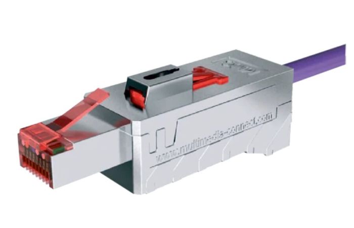 Kištukas RJ45 Kat.6A FTP motuojamas - MMC