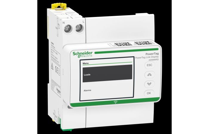 Modulis komunikacijos su LCD ekranu PowerTag Acti9 - SCHNEIDER ELECTRIC