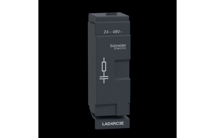 Modulis RC kontaktoriui 24-48V D40-D65 AC LAD4 TeSys - SCHNEIDER ELECTRIC