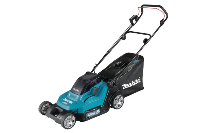 Vejapjovė akumuliatorinė 2x18V 430mm H20-75mm 50L - MAKITA