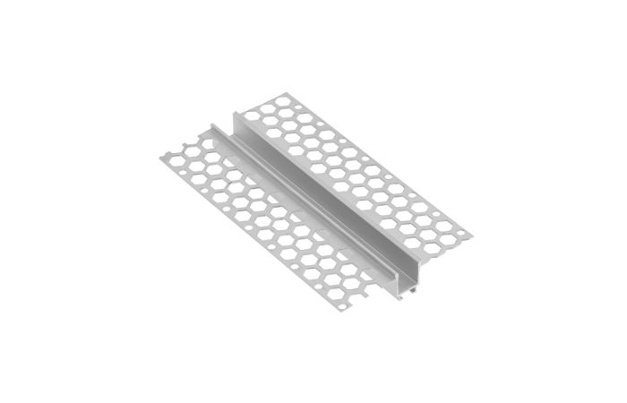 Profilis LED g/k tiesus priglaistomas L-3m aliumininis GLAX MINI - GTV